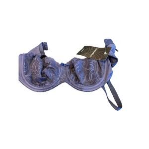 Conturelle Endless Garden wired bra-Deep ocean- size 34C-NWT